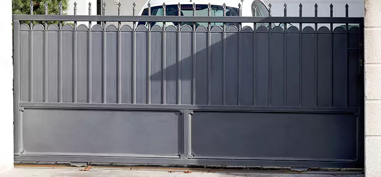 Metal Driveway Gate Installation New Castle