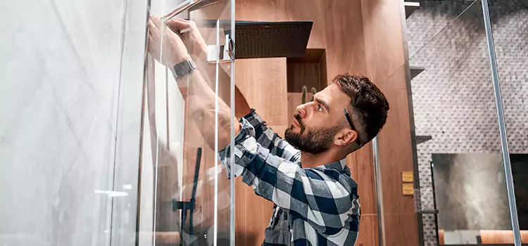 Replace Shower Doors with Frameless New Castle